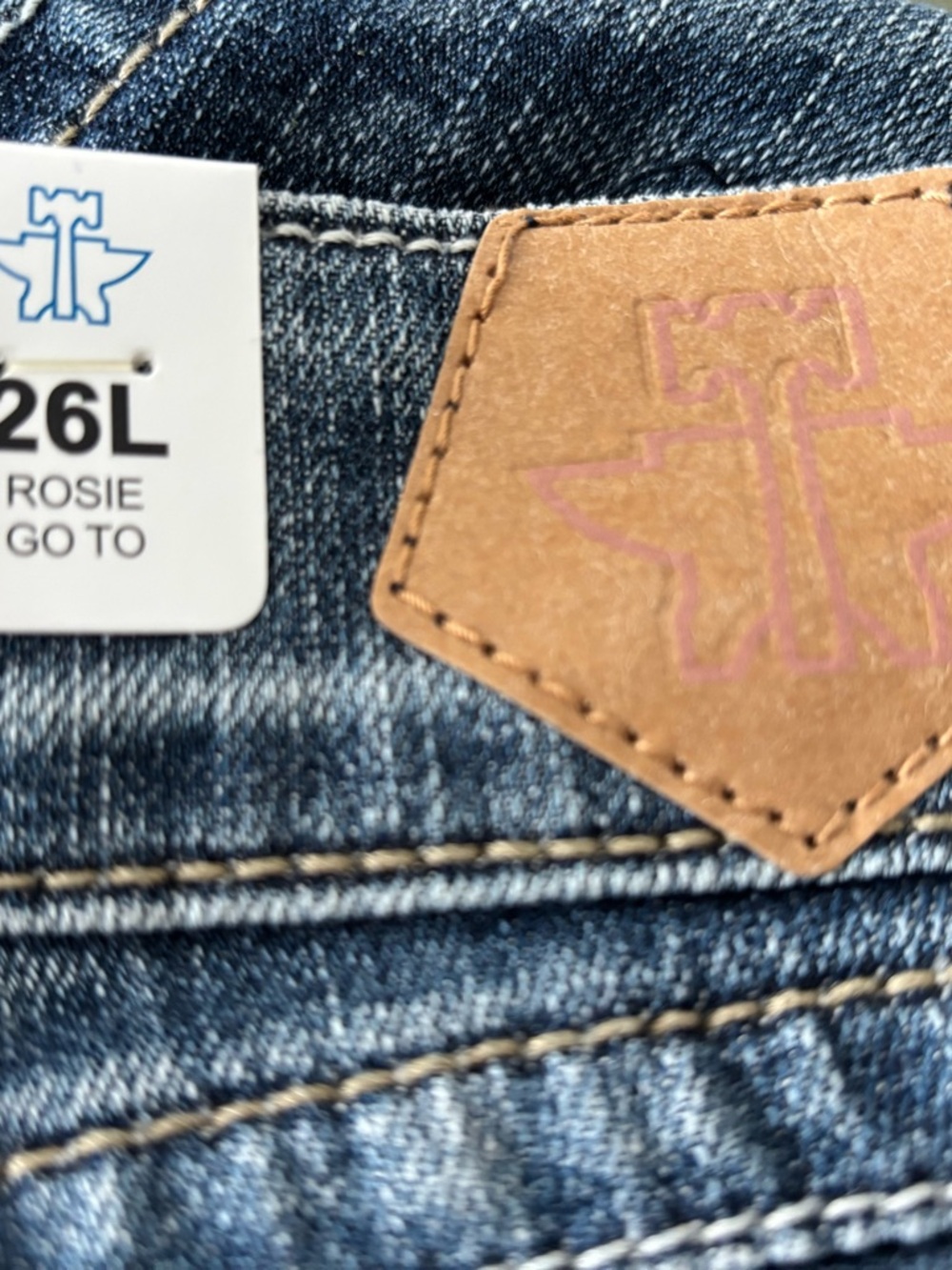 Tin Haul NWT 26L Rosie To Go Fit women jeans. 7” rise. Spur Line - Picture 6 of 11